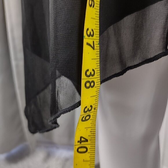 EnFocus Studio Purple Black Knee Length Sequins Dress, Formal, Prom, Size 12 - Picture 6 of 10